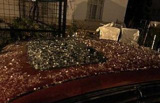 Marmaris’te yıllar sonra kar tanecikleri düştü