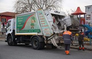 Melikgazi’de 1 günde 460 ton çöp toplanıyor