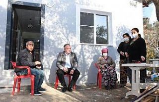 Meşeli Mahallesi’nde evi yanan vatandaşa Germencik...