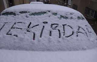 Meteorolojinin turuncu kodla uyardığı Tekirdağ’da...