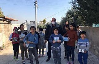 Mezitli Belediyesinden çocuklara devam sütü desteği