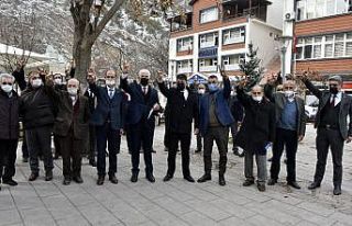 MHP Gümüşhane Teşkilatı’ndan polise destek