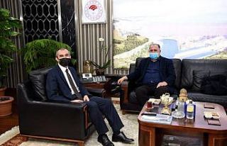Milletvekili Gülaçar DSİ Genel Müdürü Yıldız’la...