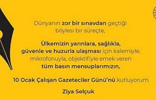 Milli Eğitim Bakanı Selçuk’tan ‘10 Ocak Çalışan...