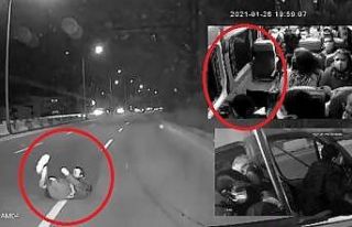 Minibüsünün önüne atlayan yolcu: ’’Sizi durdurmak...