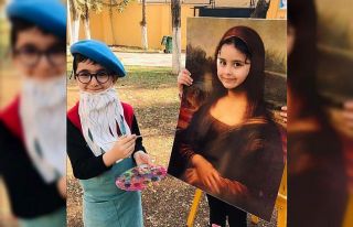 Minik ressamlar ünlü ressamların izinde