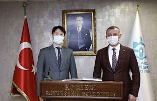 Moğalistan Başkonsolosu Sharav’dan, Büyükakın’a...