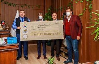 MTSO’dan öğrencilere 103 tablet bilgisayar