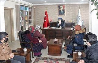 Müftü Topçu, gençlerle bir araya geldi