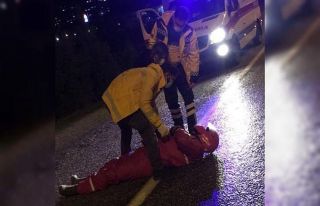 Muğla’da kar yağışı motorlu kuryelerin kabusu...