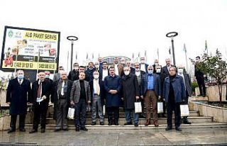 Muhtarlar sosyal tesisleri gezdi