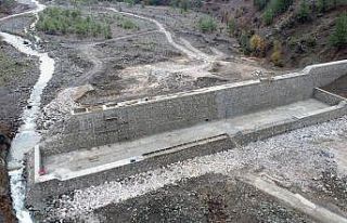 Namnam çayında ıslah çalışmaları sürüyor