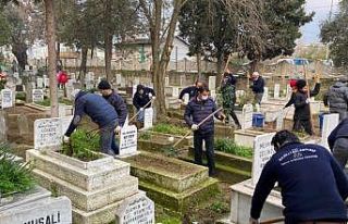 Nazilli Belediyesi hafta sonu mesailerini sürdürüyor