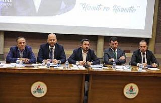 Nevşehir Belediye Meclisi yeni yılın ilk toplantısını...
