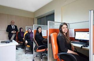 Nevşehir Belediyesi Çağrı merkezi geçen yıl...