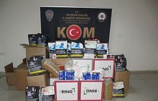 Nevşehir’de 87 kilo kaçak tütün ele geçirildi