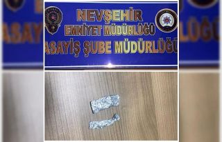 Nevşehir’de polis uyuşturucuya geçit vermiyor