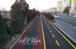 Nevşehir’de yenilenen yürüyüş yolu ve bisiklet...