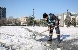 Nilüfer’de karla mücadele seferberliği