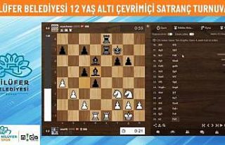 Nilüfer’de satranç turnuvasına büyük ilgi