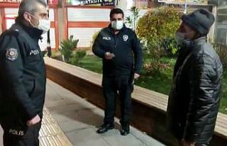 Nusaybin polisi sokakta yaşayan vatandaşı otele...