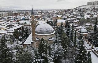 Odunpazarı beyaza büründü