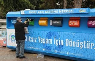 Odunpazarı’nda 3 noktaya mobil atık getirme merkezi