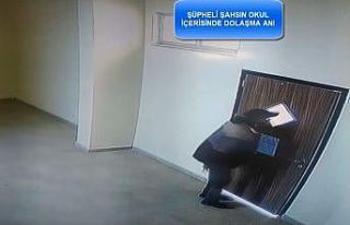 Okuldan musluk çalan hırsız yakalandı