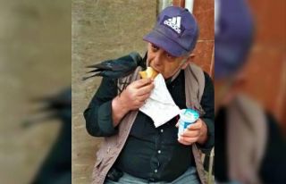Omzuna konan kargayla birlikte döner yedi, ayran...