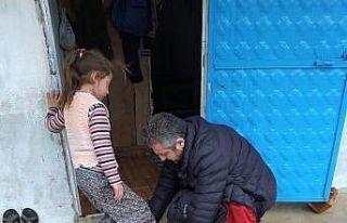 Önce esnafı sonra çocukları sevindirdi