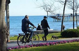 Ordu’da kış mevsiminde yalancı bahar
