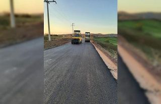 Orhaniye-Kozluca yolu asfaltlandı