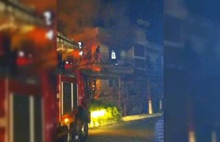 Ortaca’da ev yangını