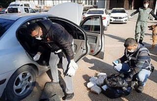 Osmaniye’de 31 kilo toz esrar ele geçirildi