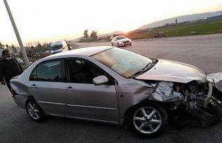 Osmaniye’de trafik kazası: 1 yaralı