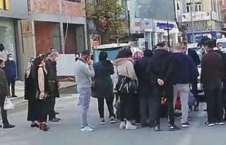 Otomobil yayaya çarptı: 1 yaralı