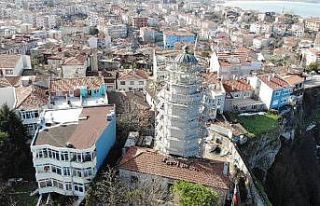 (Özel) 162 yıllık Şile Feneri’ndeki restorasyon...