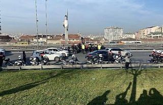 (Özel) E-5 Karayolu’nda kaza geçiren motosikletli...