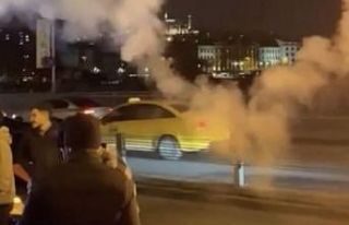 (Özel) İstanbul trafiğinde yasağa rağmen asker...