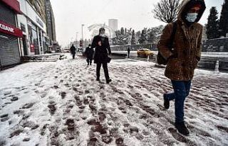 (Özel) Kar yağışını gören vatandaş: "Allah-u...