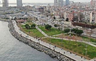 (Özel) Kısıtlamanın ardından sahilde hafta sonu...