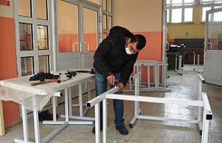 Özel öğrencilerden üretime katkı