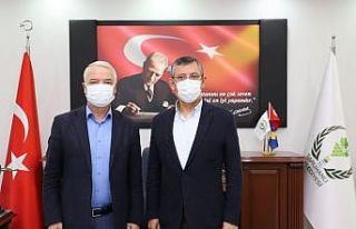 Özel’den Başkan Bilgin’e ziyaret