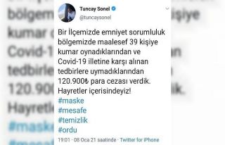 Pandemiyi hiçe sayıp kumar oynayanlara 120 bin 900...