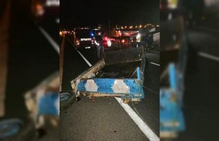 Patpat ile otomobil çarpıştı: 1 ölü, 1 yaralı