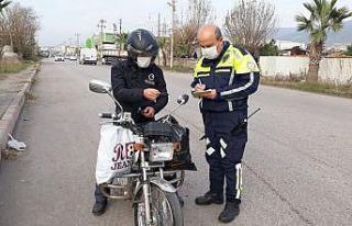 Payas’ta motosiklet uygulaması