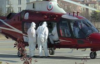 Pnömoni hastası ‘hava köprüsü‘ ile Ankara’ya...