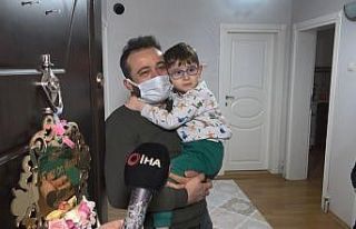 Polisten 5 yaşındaki çocuğa doğum günü sürprizi