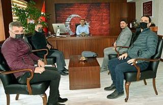 Prof. Dr. Doğan’dan Kaymakam Mutlu’ya ziyaret