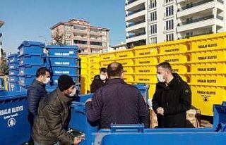 Pursaklar’a yeni nesil çöp konteynerleri